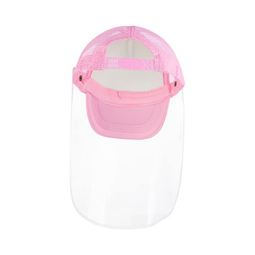 Berretto con visiera a sublimazione per bambini - rosa