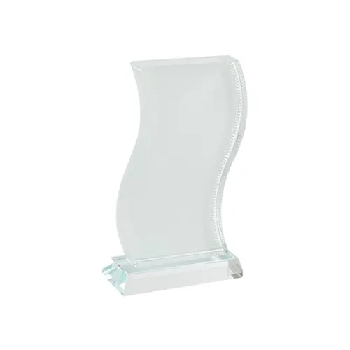 Sublicrylic cristallo modello CC108178BW con base Sublimazione Trasferimento termico