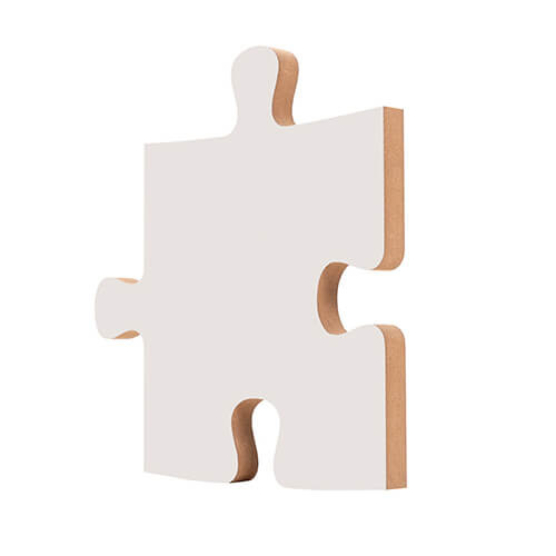 Cornice per foto puzzle in MDF per sublimazione - 17,7 x 22,7 cm