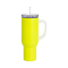 Tazza da viaggio in acciaio inossidabile da 1200 ml per sublimazione - giallo neon opaco