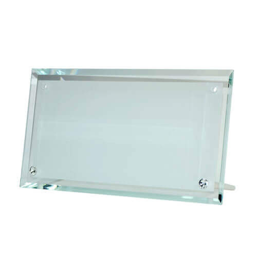 Cornice in vetro 30 x 16 cm Sublimazione Trasferimento termico