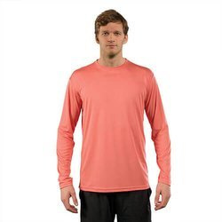 Maglietta Solar a maniche lunghe – Salmon