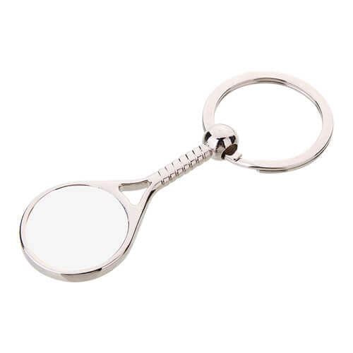 Portachiavi "Racchetta da tennis" per la sublimazione