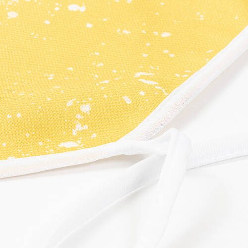 Grembiule in lino Bleached Starry Yellow per sublimazione