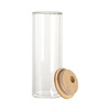 Mug in vetro da 600 ml con doppia parete per sublimazione