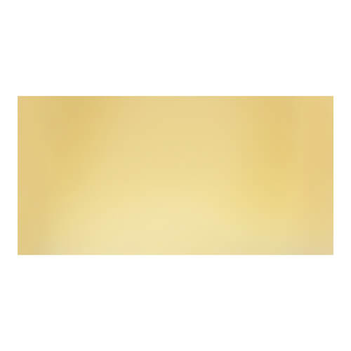 Lamiera di alluminio a specchio oro 30 x 60 cm a sublimazione a trasferimento termico