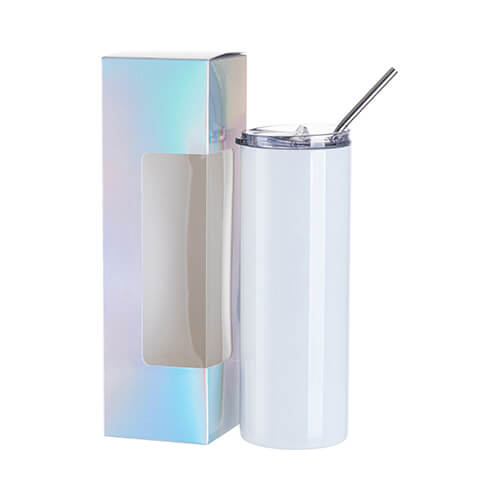 Scatola olografica con finestra per tazza della serie BW34-600