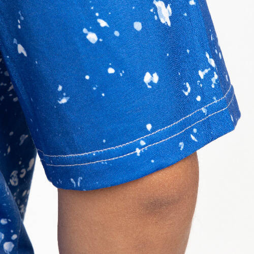 T-shirt Cotton-Like Bleached Starry Blue per sublimazione