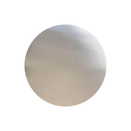 Piastra in alluminio ∅ 5 per gingillo a sublimazione