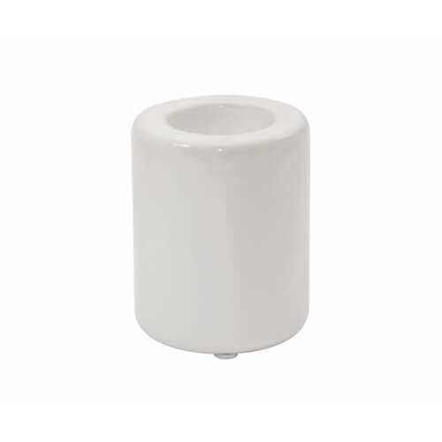 Portacandele in ceramica grande 7,5 x 9,5 cm trasferimento termico a sublimazione