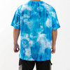 T-shirt Cotton-Like Bleached Mist Blue per sublimazione