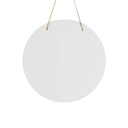 Appendino per porta in MDF per sublimazione - cerchio Ø 30 cm