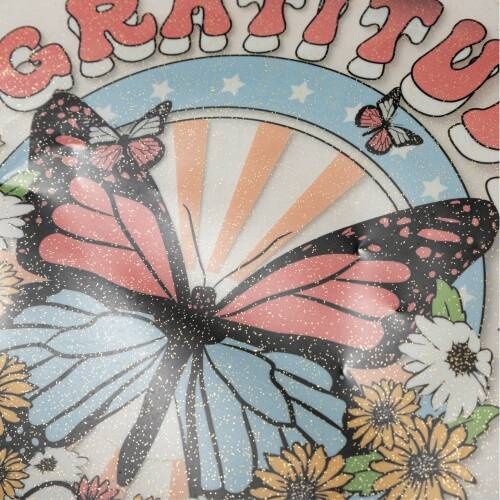 Foglio glitterato stampabile DTF OtterPro 30 cm x 100 m - Gold