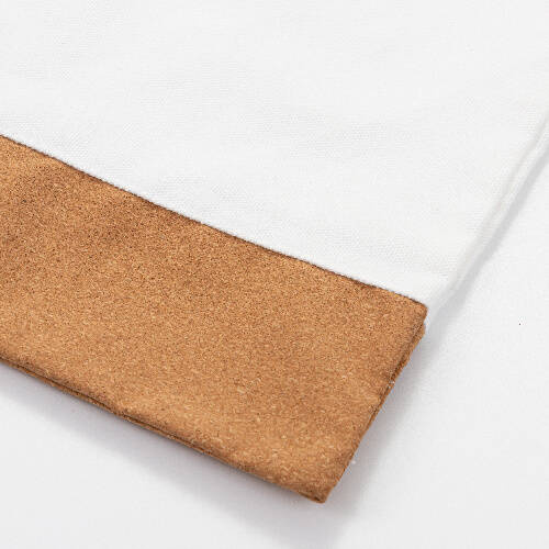 Borsa shopping 32 x 36 cm realizzata in tela e sughero per sublimazione