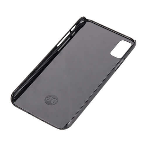 Custodia iPhone X nero in plastica Sublimazione trasferimento termico