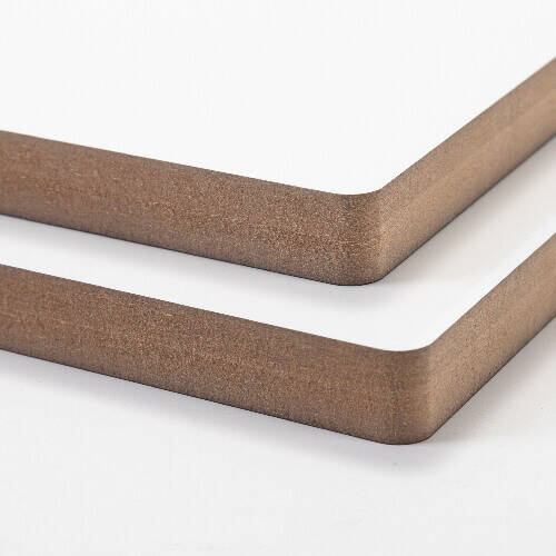 Pannello in fibra per sublimazione 20 x 20 x 1,5 cm - 2 pezzi. - dorso nero