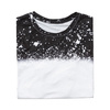 T-shirt Cotton-Like Bleached Starry Black per sublimazione