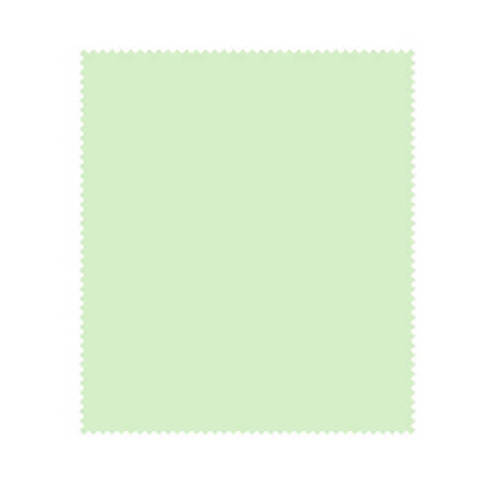 Tessuto 15 x 18 cm verde chiaro sublimazione a trasferimento termico