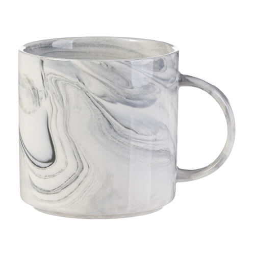 Tazza 350 ml per sublimazione - marmo grigio