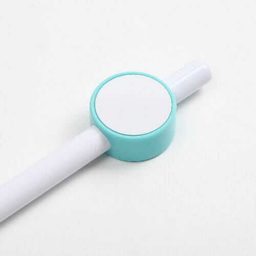 Copertura in cannuccia in silicone Ø 0,8/1 cm per sublimazione - cerchio verde