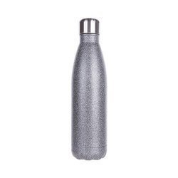 Borraccia bevande 500 ml - broccato grigio - Stampa sublimatica a trasferimento termico