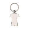 Portachiavi in metallo – abito sportivo Sublimazione Trasferimento termico