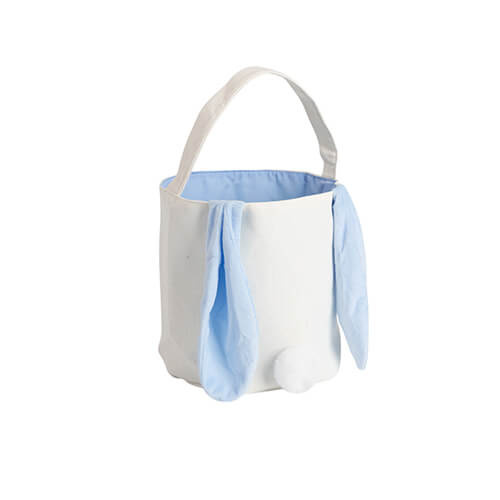 Borsa a forma di lepre per sublimazione - orecchie blu