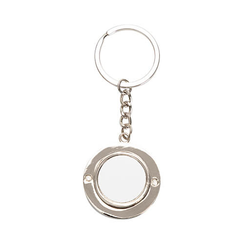 Portachiavi rotante per sublimazione - cerchio