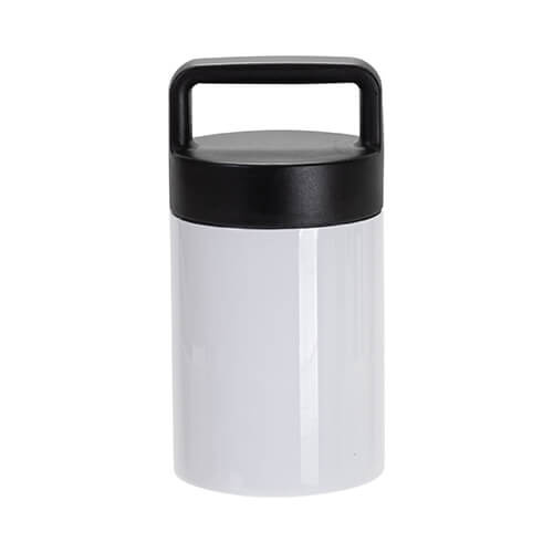 Thermos in acciaio inox da 400 ml per sublimazione - bianco
