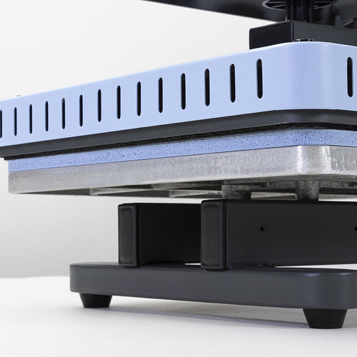 Pressa piatta Manuale Craft Express 38 x 38 cm - Blu