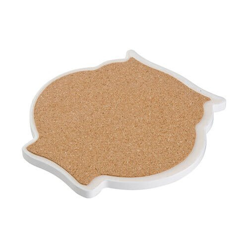 Supporto in ceramica per sublimazione - gufo