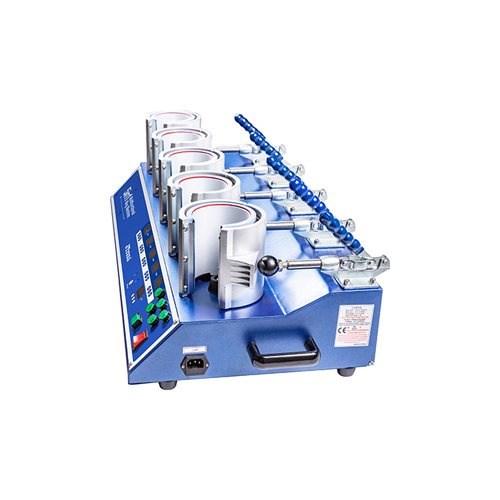 Pressa per tazze 5 in 1 verticale Sublimazione Trasferimento termico - modello MAX5