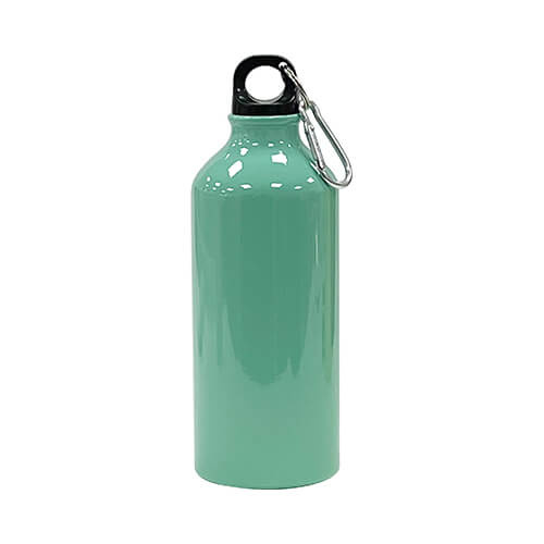 Una borraccia turistica da 600 ml per sublimazione - verde