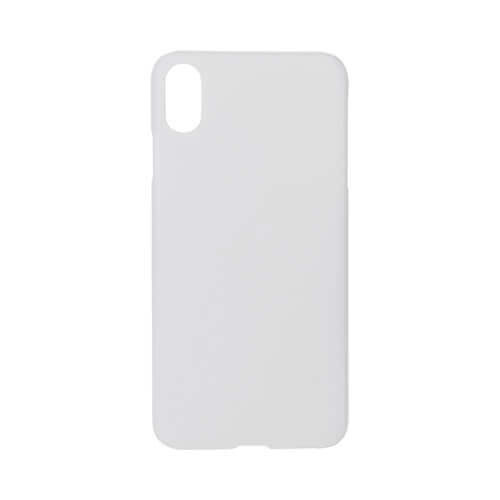 Custodia 3D iPhone XS Max bianco opaco Sublimazione trasferimento termico