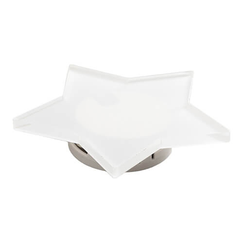 Distintivo in acrilico con illuminazione a LED a sublimazione di colore - stella