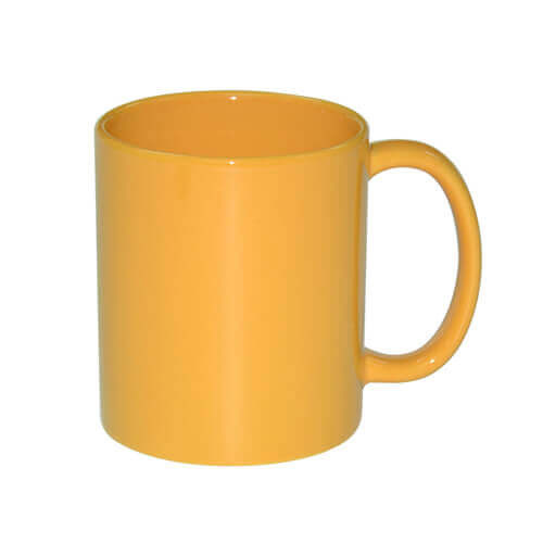 Tazza Full Color giallo, lucido Termostampa