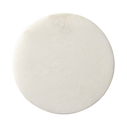 Sottobicchiere da tazza Ø 10 cm in marmo bianco e sughero per sublimazione - cerchio