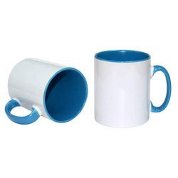 Tazza 300 ml FUNNY blu Sublimazione Termostampa