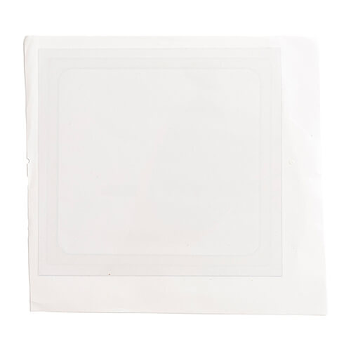 Confezione decorativa con finestra per 4 palline per sublimazione - 16 x 16 x 7,7 cm