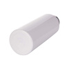 Thermos in acciaio inossidabile 750 ml con tappo avvitabile in bambù da sublimare - bianco