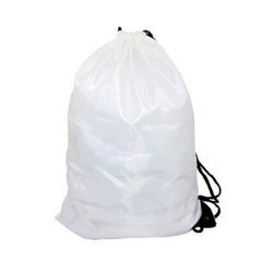 Sacchetto con cordino - poliestere per sublimazione di trasferimento termico