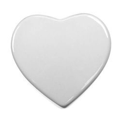 Piastrella in ceramica cuore 15 cm Sublimazione Trasferimento termico 