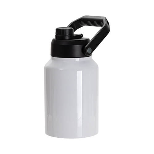 Thermos in acciaio inox da 2000 ml per sublimazione - bianco