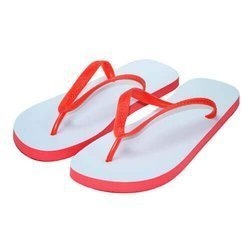 Ciabatte infradito rosse per bambini da sublimare