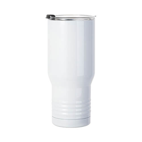 Tazza in acciaio inossidabile da 650 ml per sublimazione - bianco