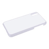 Custodia iPhone XR bianco in plastica Sublimazione trasferimento termico