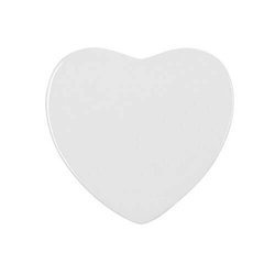 Magnete in ceramica cuore 6,8 x 6,5 cm Sublimazione Trasferimento termico