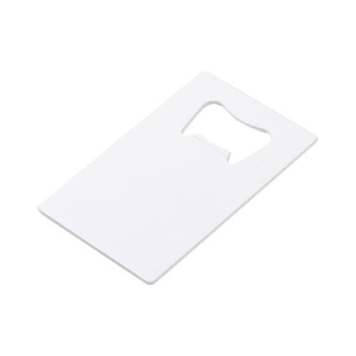 Apribottiglie 5,3 x 8,5 cm per sublimazione - bianco