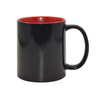 Tazza Magico – nero con l’interno rosso Sublimazione Termostampa