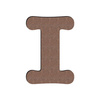 Lettera decorativa da MDF per sublimazione 18 cm I